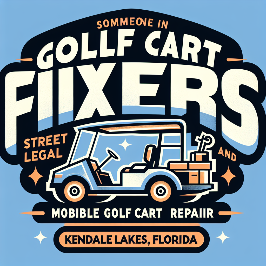 Top Rated Mobile Golf Cart Repair and golf cart street legal service shop in Kendale Lakes, Miami-Dade County, Florida