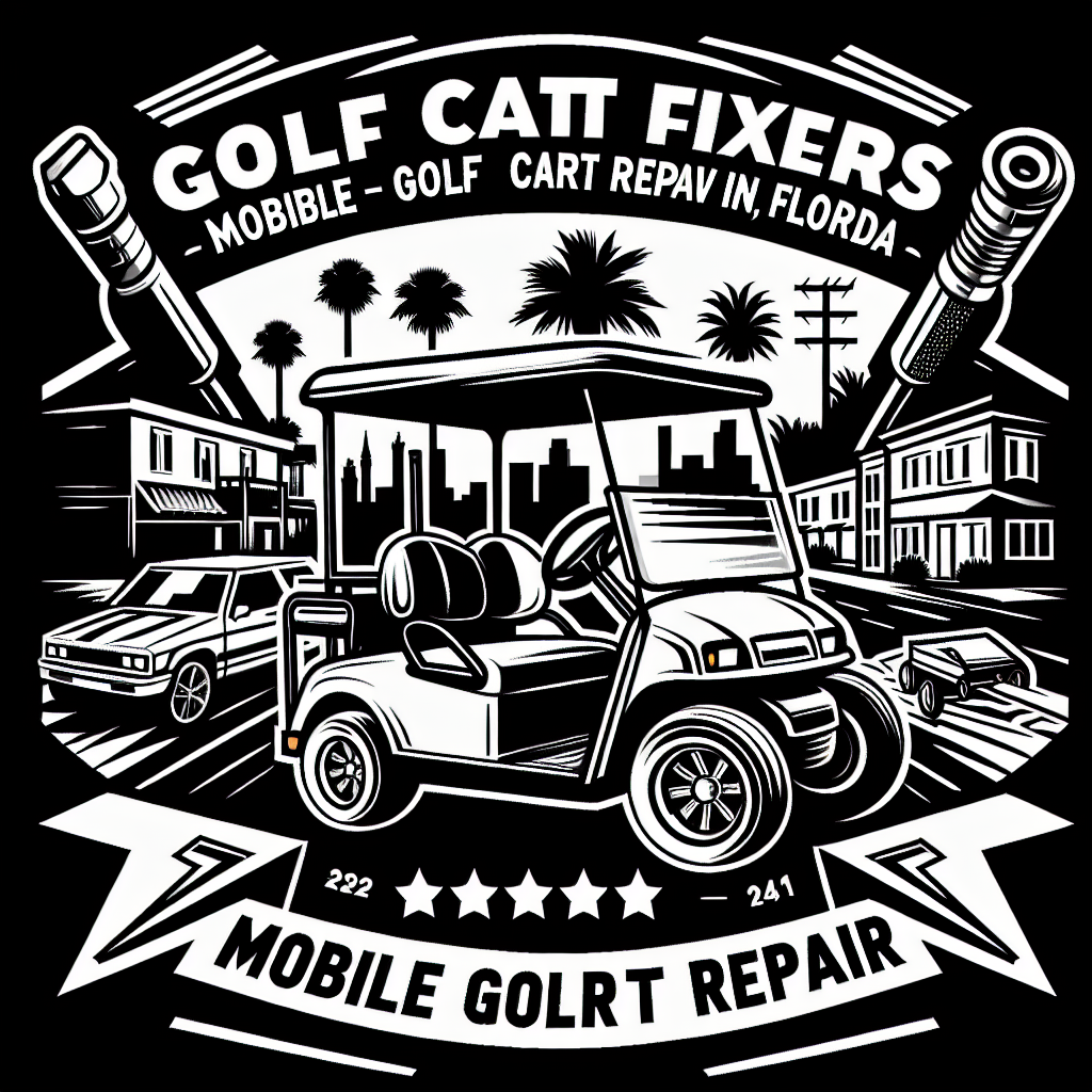 Top Rated Mobile Golf Cart Repair and golf cart street legal service shop in Kings Point, Palm Beach County, Florida
