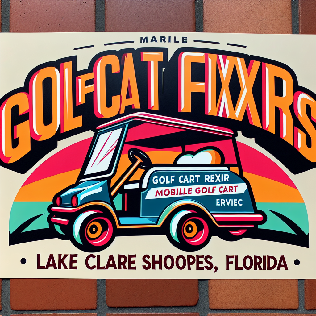 Top Rated Mobile Golf Cart Repair and golf cart street legal service shop in Lake Clarke Shores, Palm Beach County, Florida