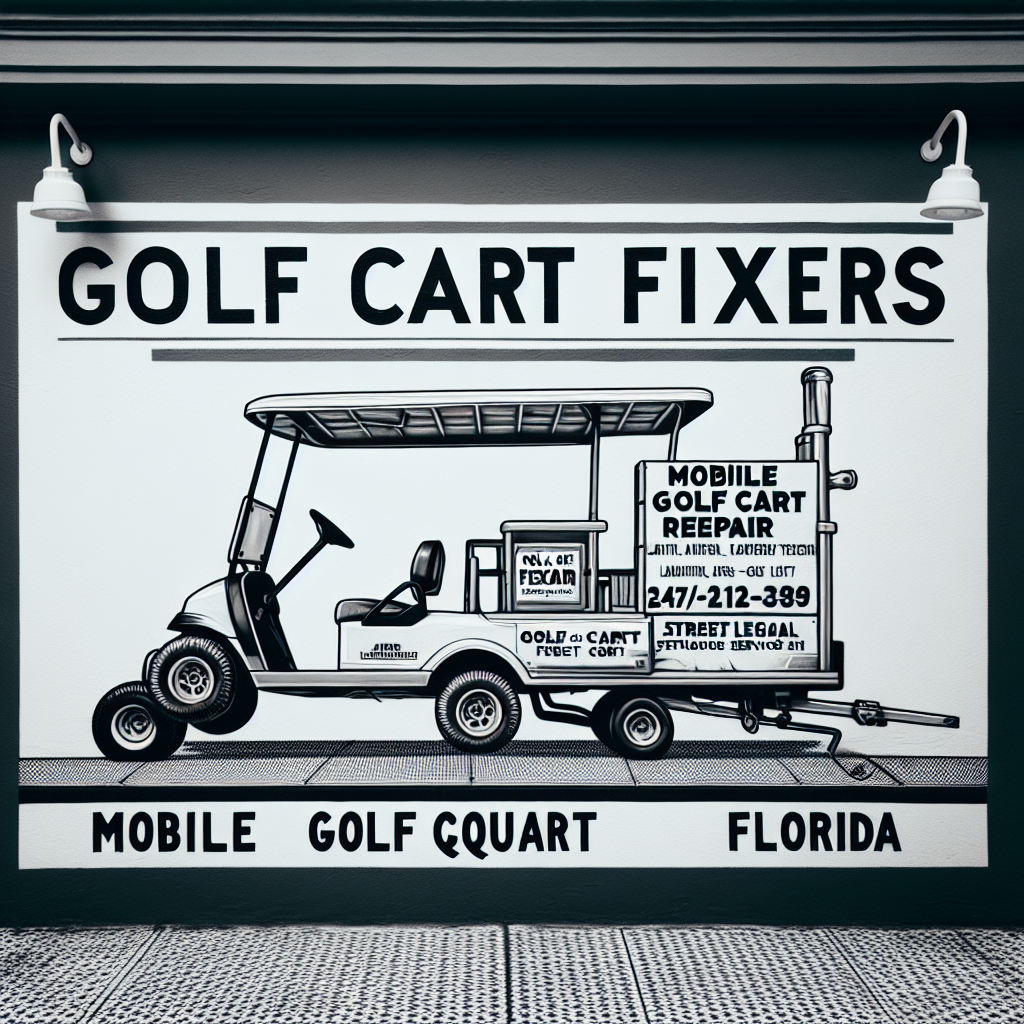 Top Rated Mobile Golf Cart Repair and golf cart street legal service shop in Latin Quarter, Miami-Dade County, Florida