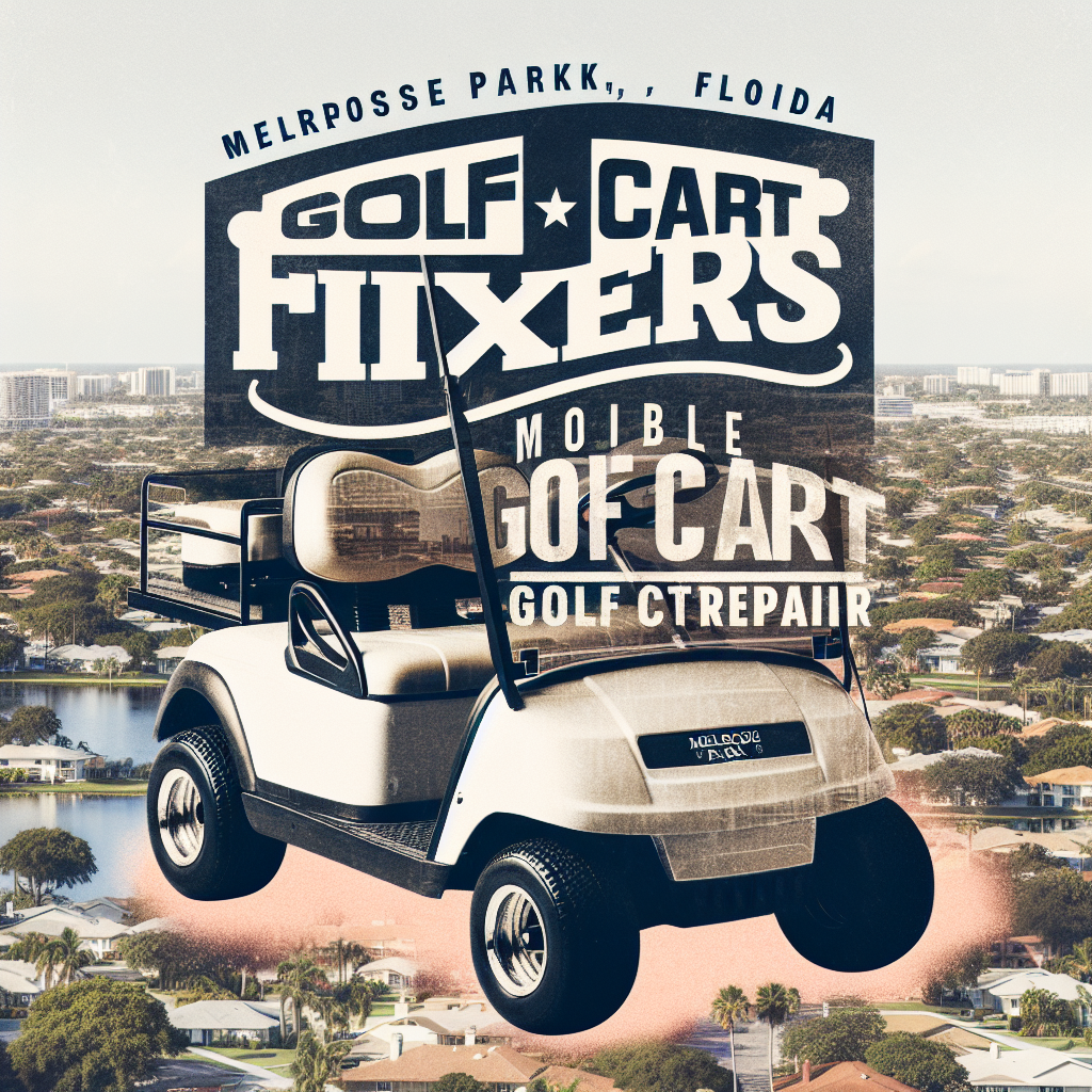 Top Rated Mobile Golf Cart Repair and golf cart street legal service shop in Melrose Park, Broward County, Florida