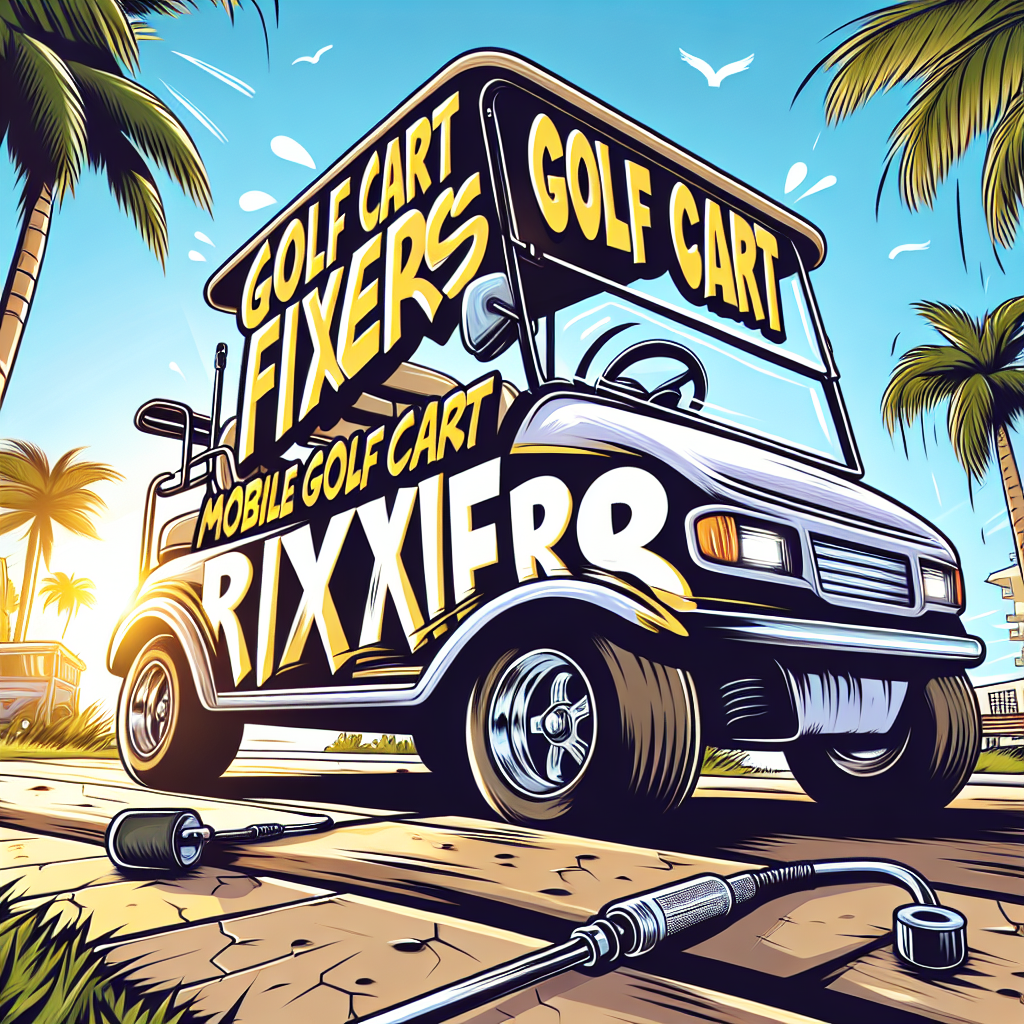 Top Rated Mobile Golf Cart Repair and golf cart street legal service shop in Plantation, Broward County, Florida