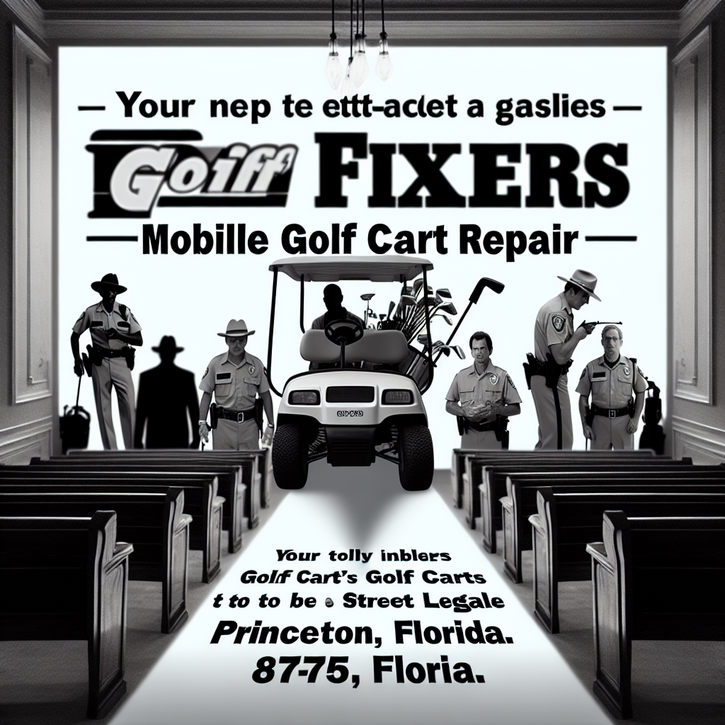 Top Rated Mobile Golf Cart Repair and golf cart street legal service shop in Princeton, Miami-Dade County, Florida