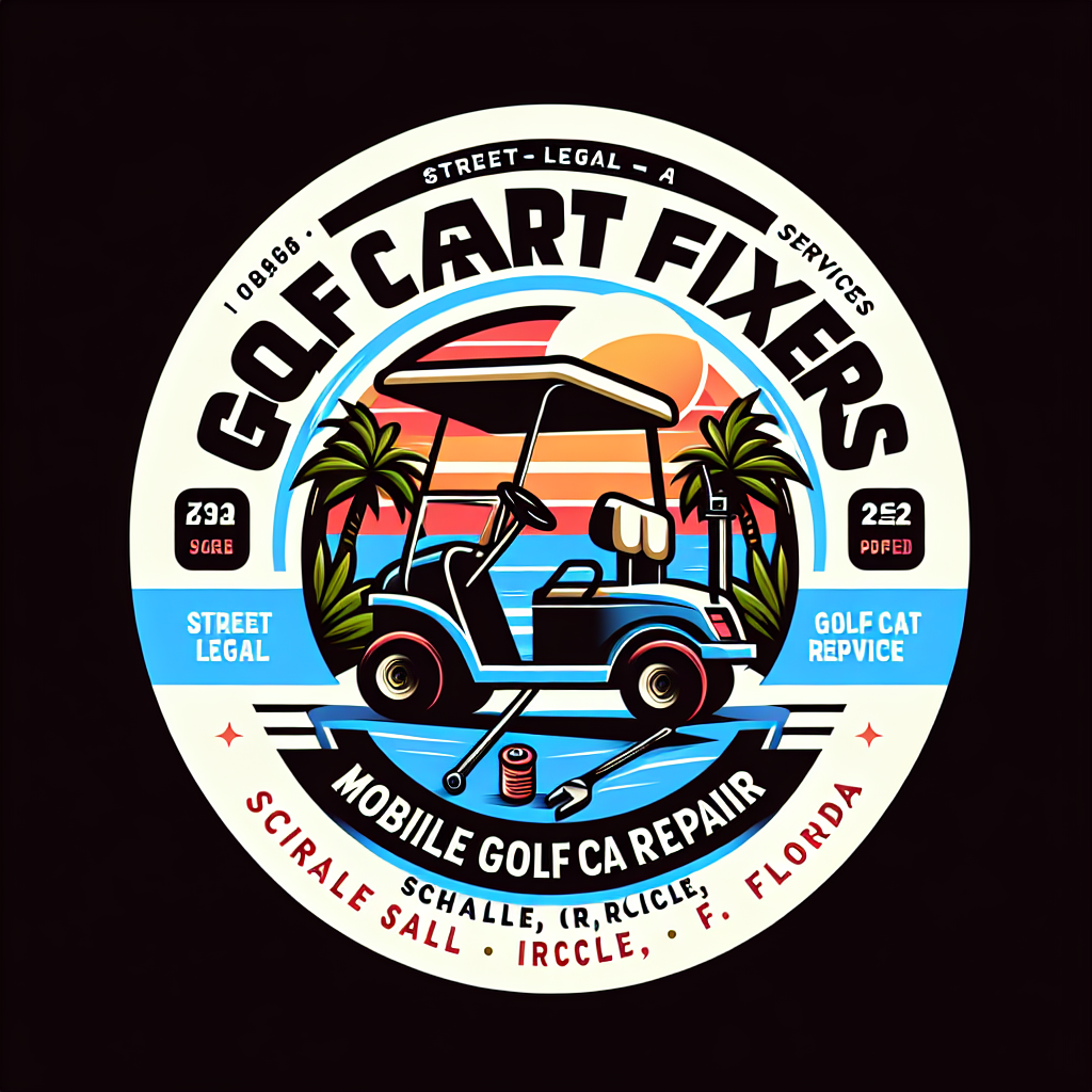 Top Rated Mobile Golf Cart Repair and golf cart street legal service shop in Schall Circle, Palm Beach County, Florida