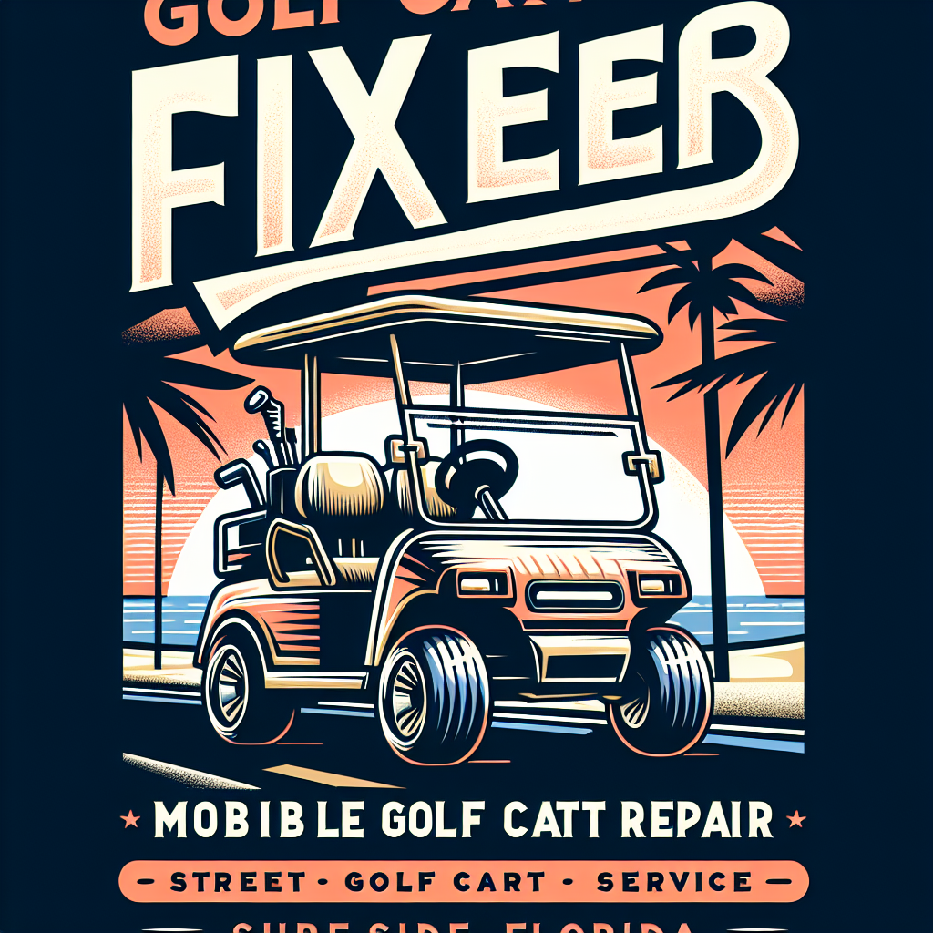 Top Rated Mobile Golf Cart Repair and golf cart street legal service shop in Surfside, Miami-Dade County, Florida