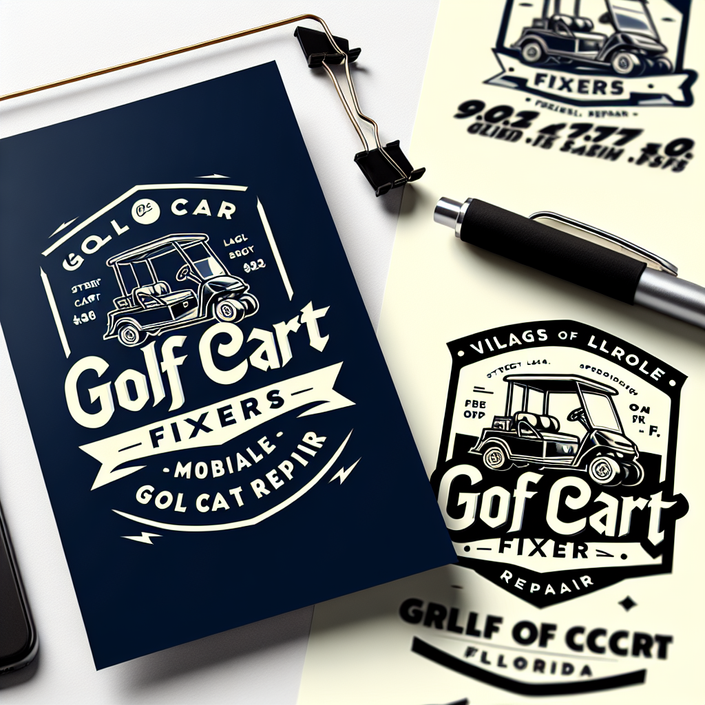 Top Rated Mobile Golf Cart Repair and golf cart street legal service shop in Villages of Oriole, Palm Beach County, Florida