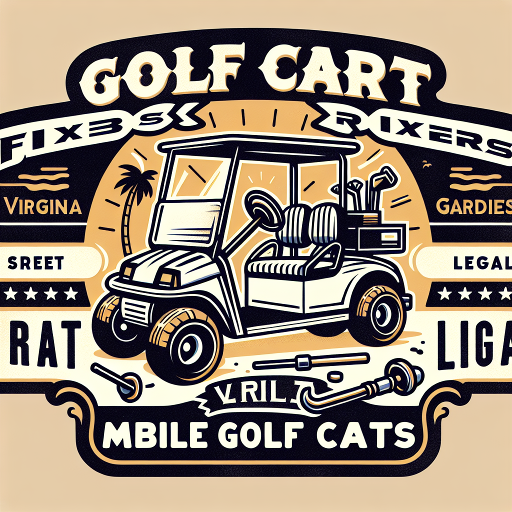 Top Rated Mobile Golf Cart Repair and golf cart street legal service shop in Virginia Gardens, Miami-Dade County, Florida