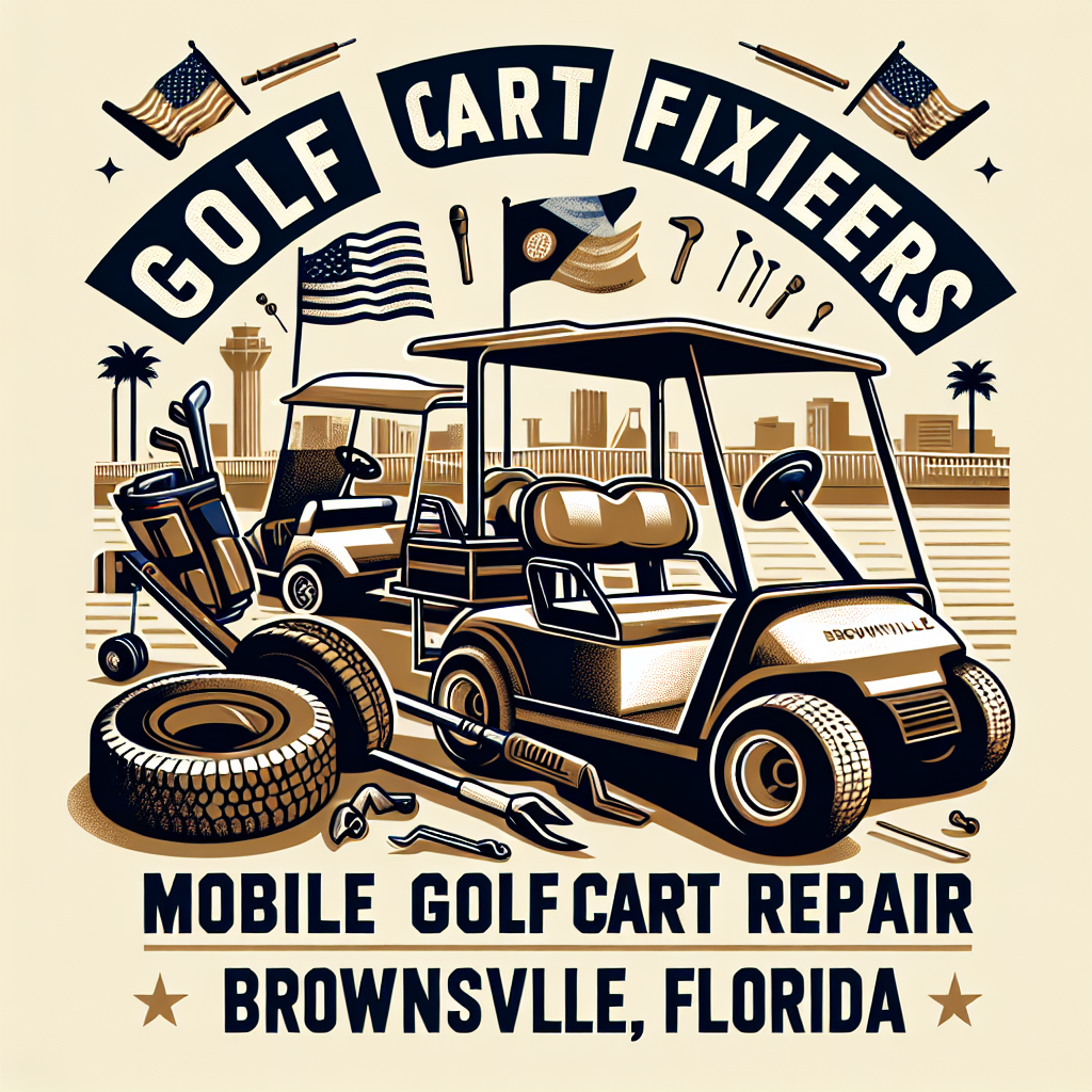 Top Rated Mobile Golf Cart Repair and golf cart tires shop in Brownsville, Miami-Dade County, Florida