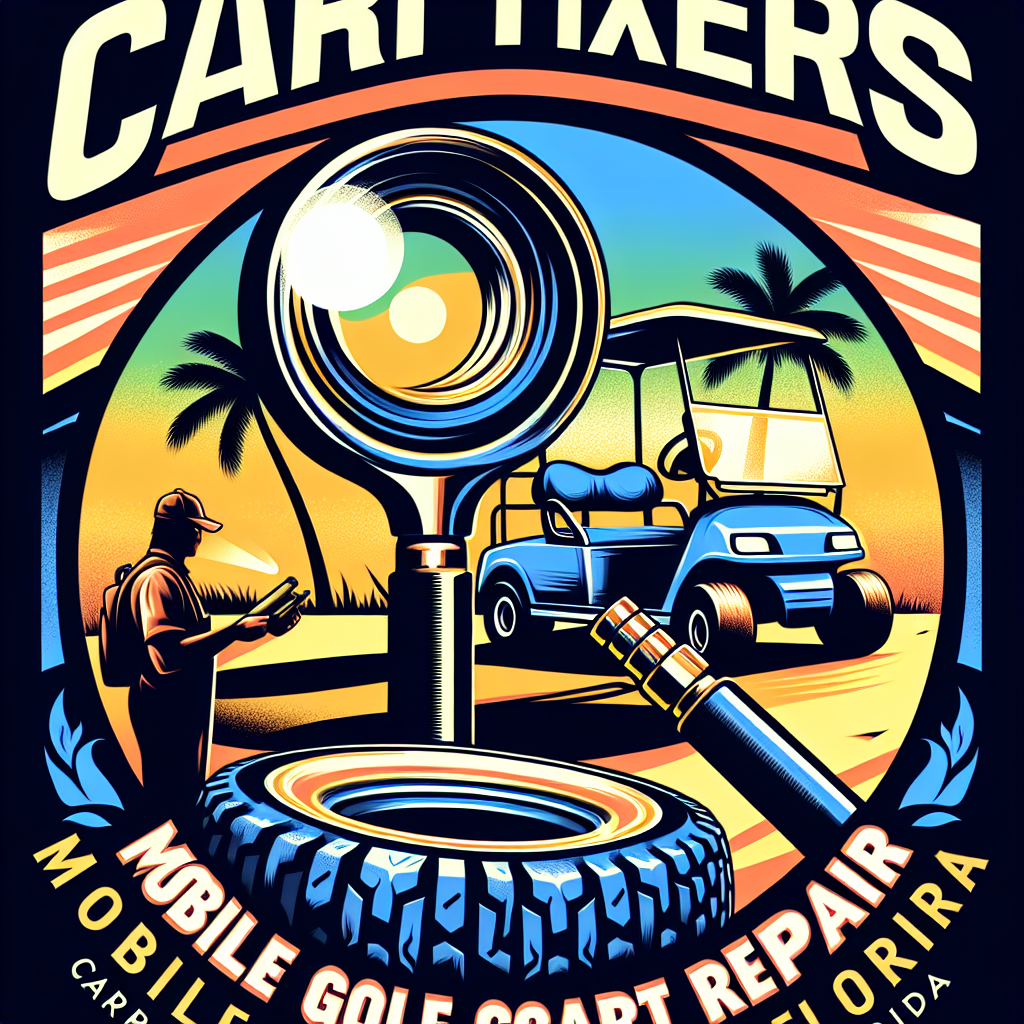 Top Rated Mobile Golf Cart Repair and golf cart tires shop in Carver Ranches, Broward County, Florida