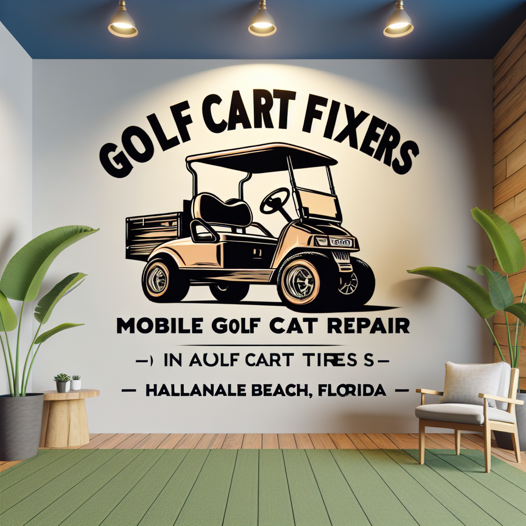 Top Rated Mobile Golf Cart Repair and golf cart tires shop in Hallandale Beach, Broward County, Florida