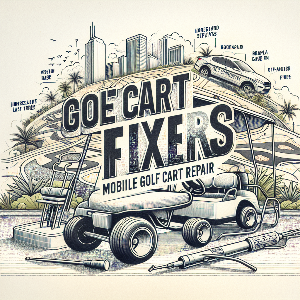 Top Rated Mobile Golf Cart Repair and golf cart tires shop in Homestead Base, Miami-Dade County, Florida