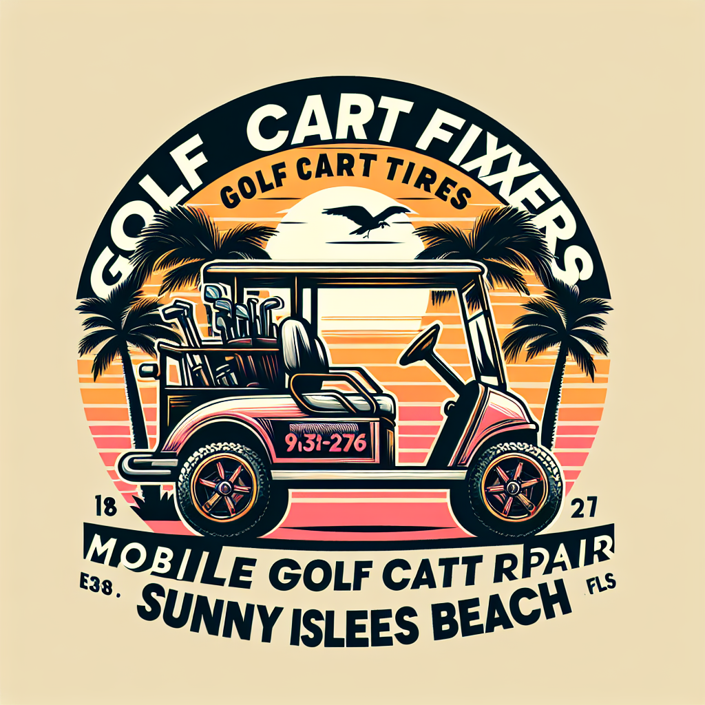 Top Rated Mobile Golf Cart Repair and golf cart tires shop in Sunny Isles Beach, Miami-Dade County, Florida