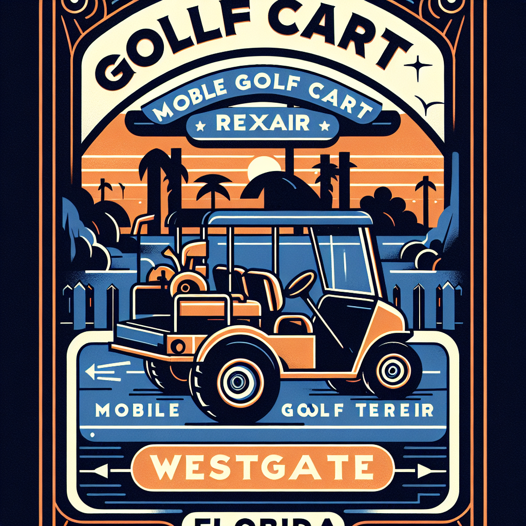 Top Rated Mobile Golf Cart Repair and golf cart tires shop in West Gate, Palm Beach County, Florida