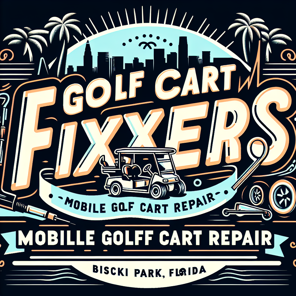 Top Rated Mobile Golf Cart Repair and golf cart tune-up shop in Biscayne Park, Miami-Dade County, Florida