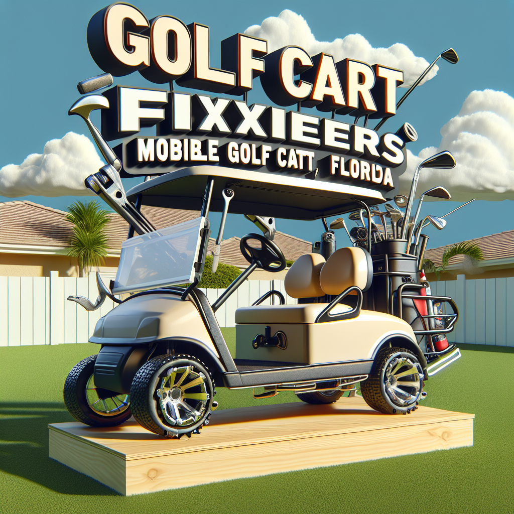 Top Rated Mobile Golf Cart Repair and golf cart tune-up shop in Cutler Bay, Miami-Dade County, Florida