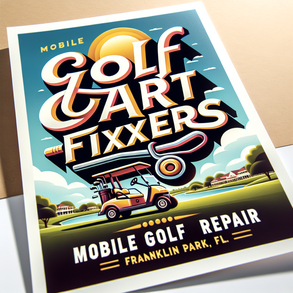 Top Rated Mobile Golf Cart Repair and golf cart tune-up shop in Franklin Park, Broward County, Florida