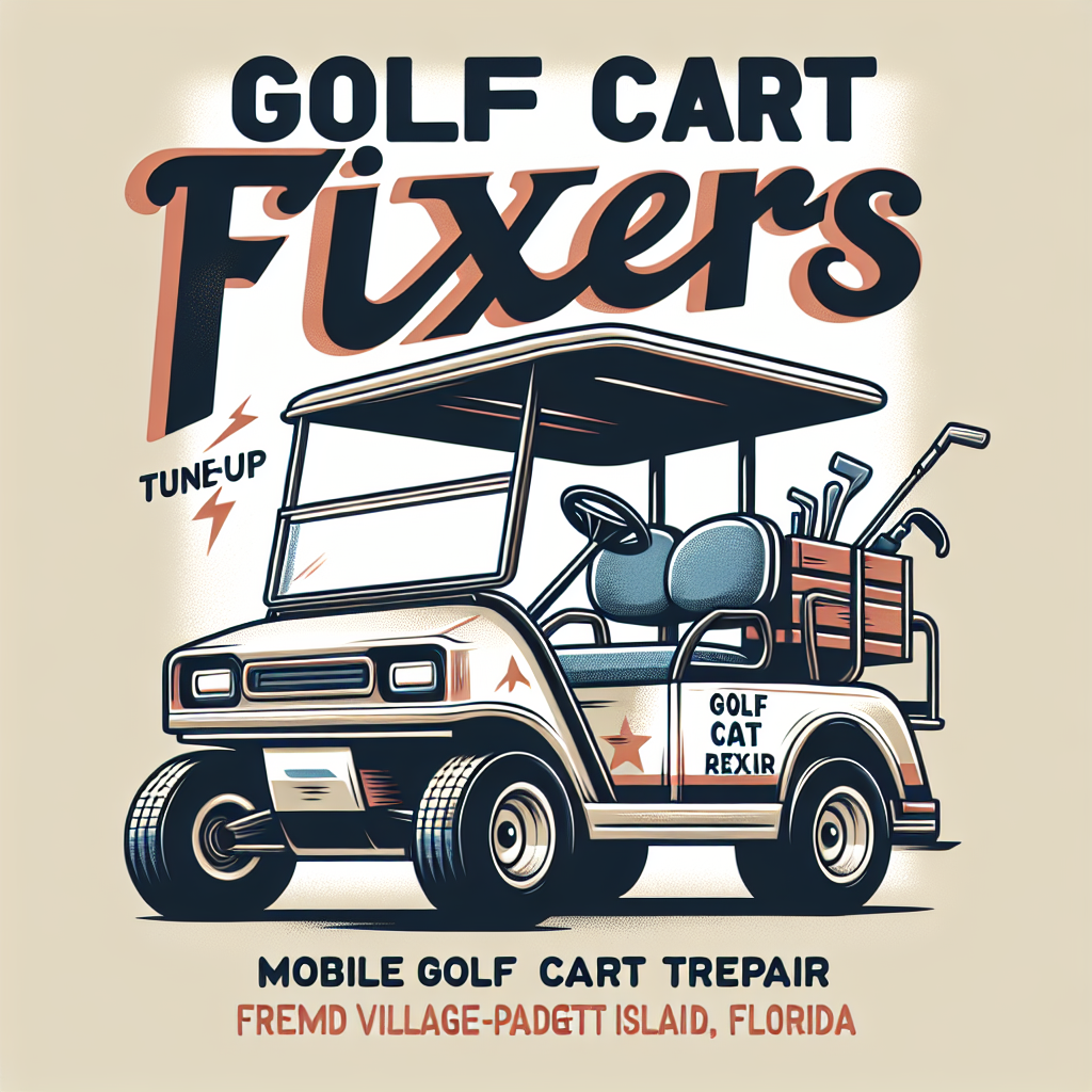 Top Rated Mobile Golf Cart Repair and golf cart tune-up shop in Fremd Village-Padgett Island, Palm Beach County, Florida