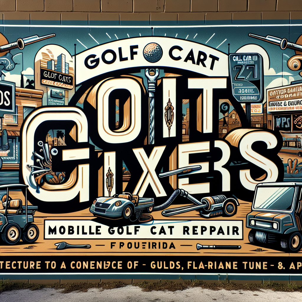 Top Rated Mobile Golf Cart Repair and golf cart tune-up shop in Goulds, Miami-Dade County, Florida