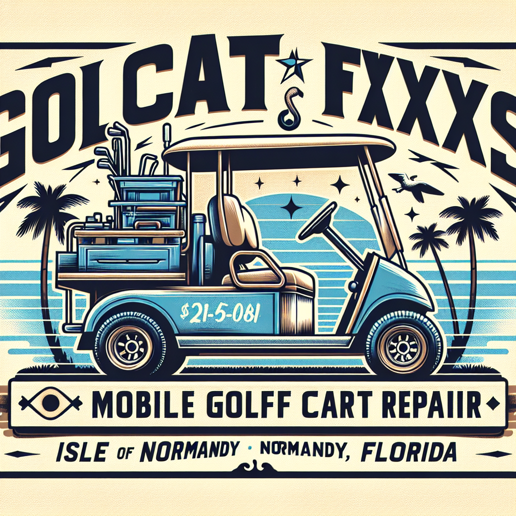 Top Rated Mobile Golf Cart Repair and golf cart tune-up shop in Isle of Normandy, Miami-Dade County, Florida