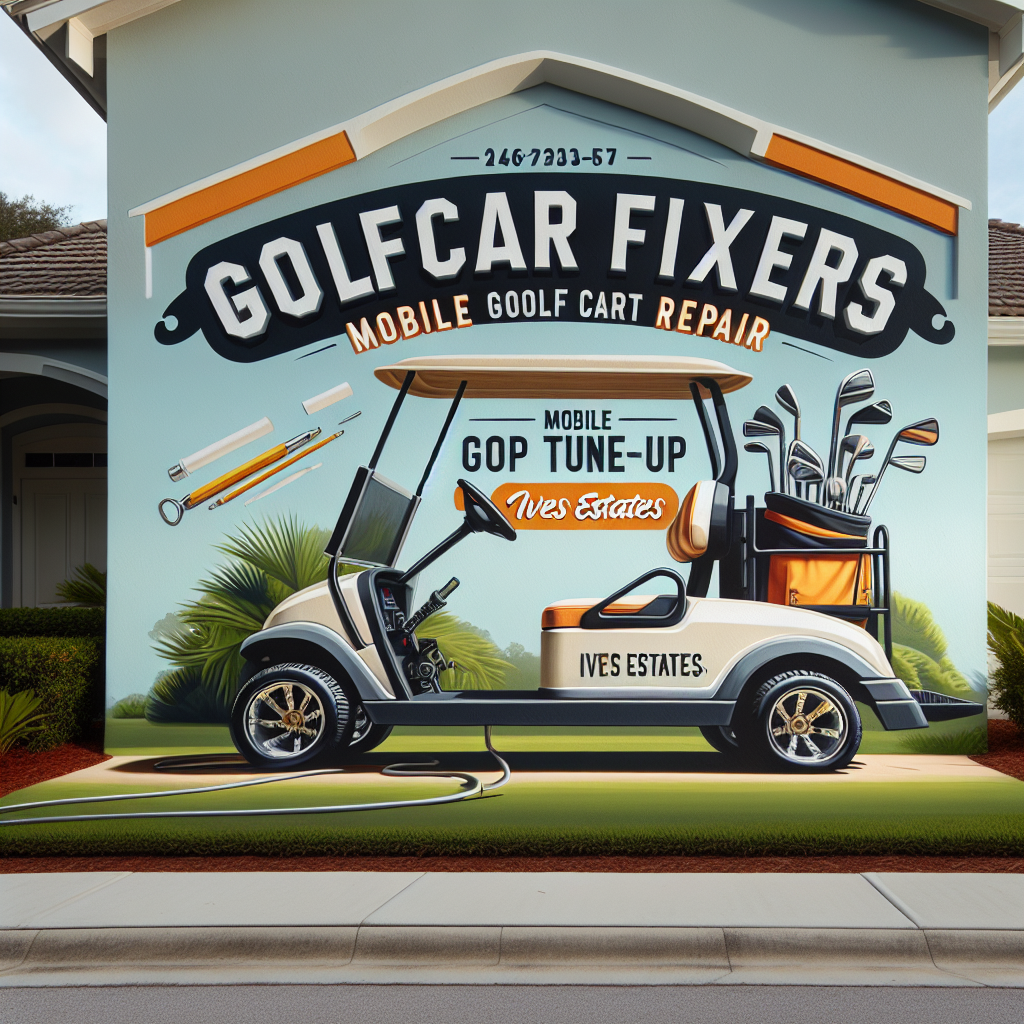 Top Rated Mobile Golf Cart Repair and golf cart tune-up shop in Ives Estates, Miami-Dade County, Florida