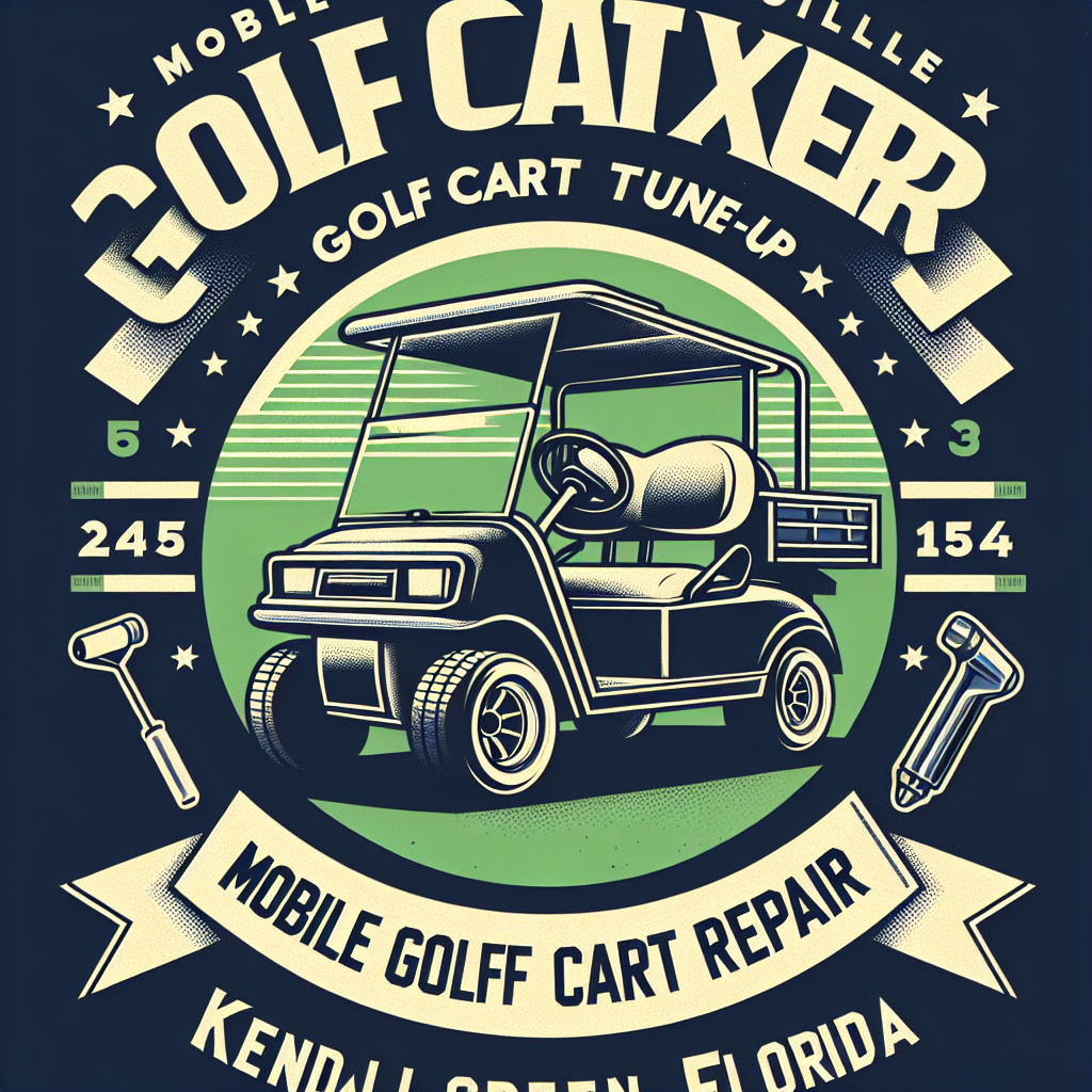 Top Rated Mobile Golf Cart Repair and golf cart tune-up shop in Kendall Green, Broward County, Florida