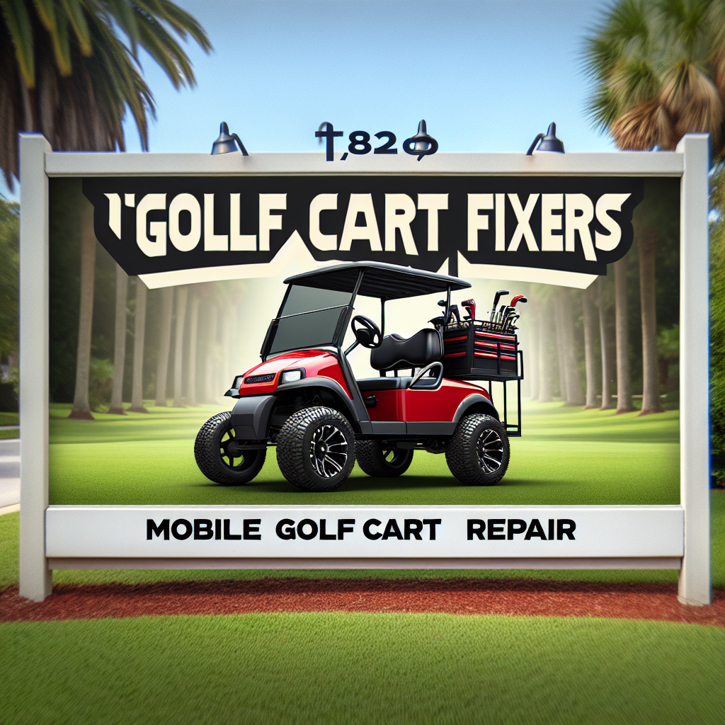 Top Rated Mobile Golf Cart Repair and golf cart tune-up shop in Lake Park, Palm Beach County, Florida