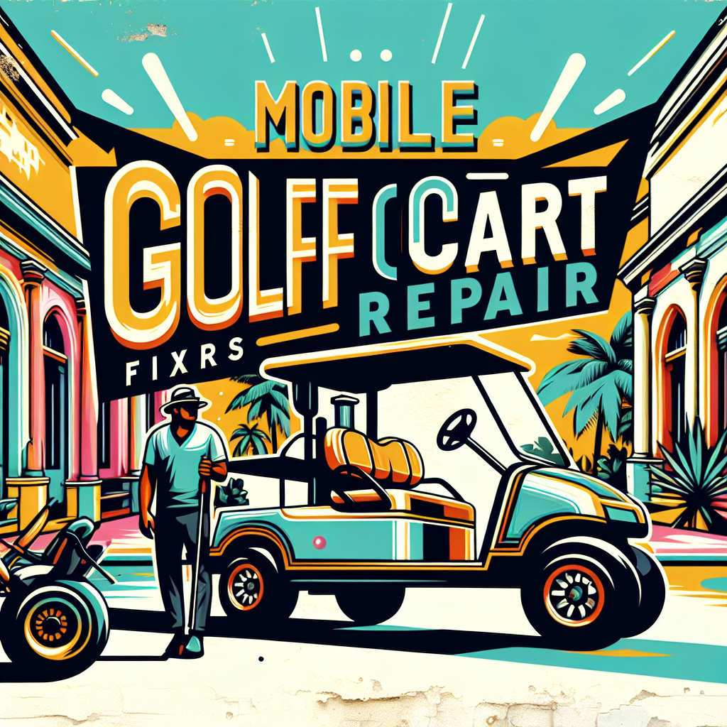 Top Rated Mobile Golf Cart Repair and golf cart tune-up shop in Latin Quarter, Miami-Dade County, Florida