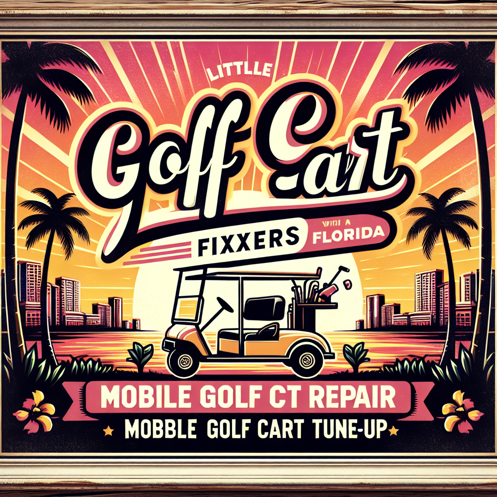 Top Rated Mobile Golf Cart Repair and golf cart tune-up shop in Little Havana, Miami-Dade County, Florida