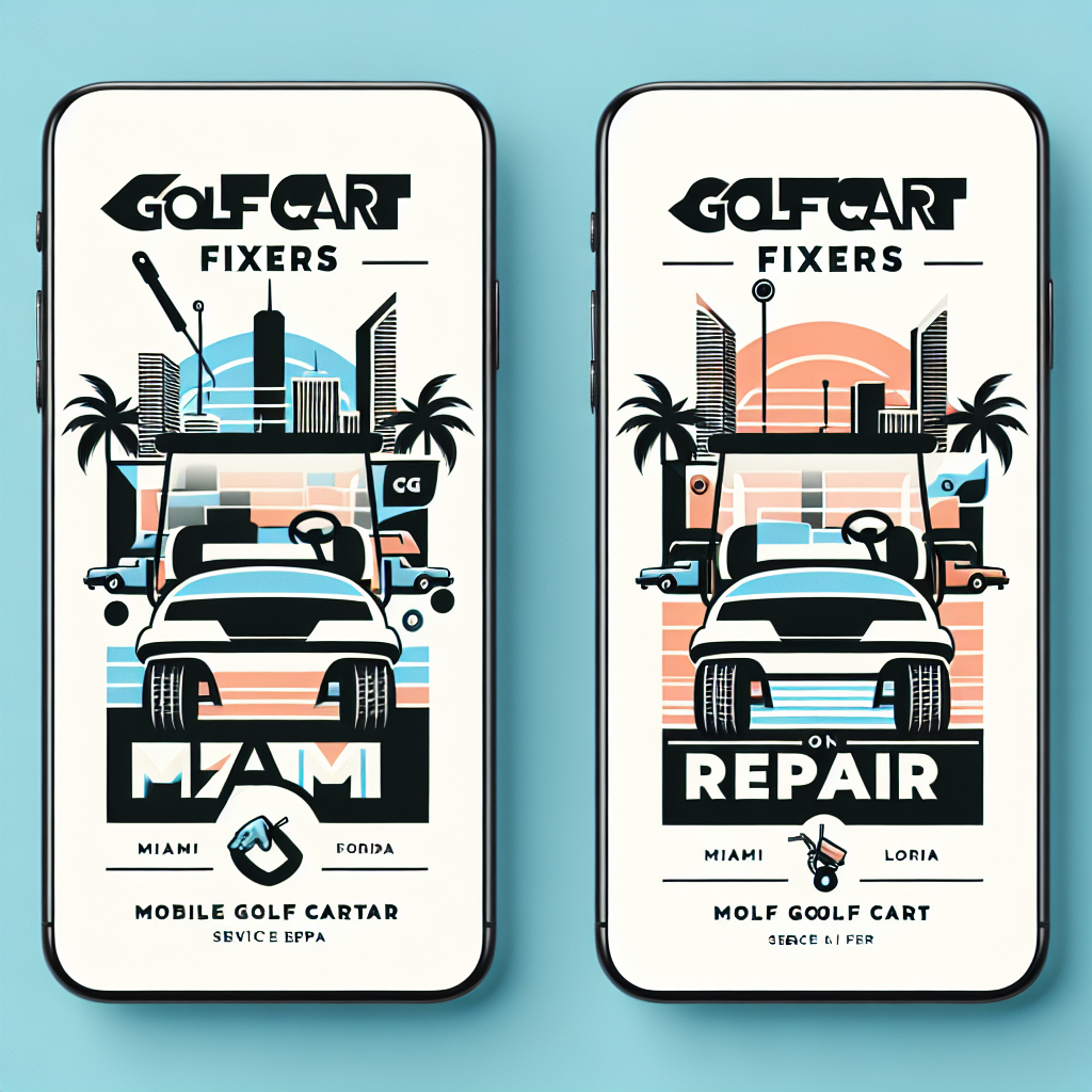 Top Rated Mobile Golf Cart Repair and golf cart tune-up shop in Miami, Miami-Dade County, Florida