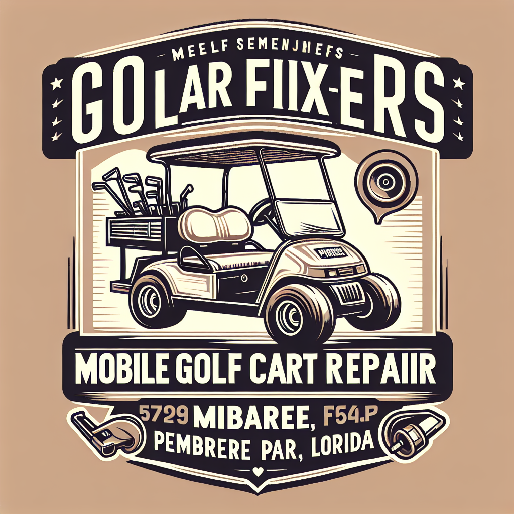Top Rated Mobile Golf Cart Repair and golf cart tune-up shop in Pembroke Park, Broward County, Florida