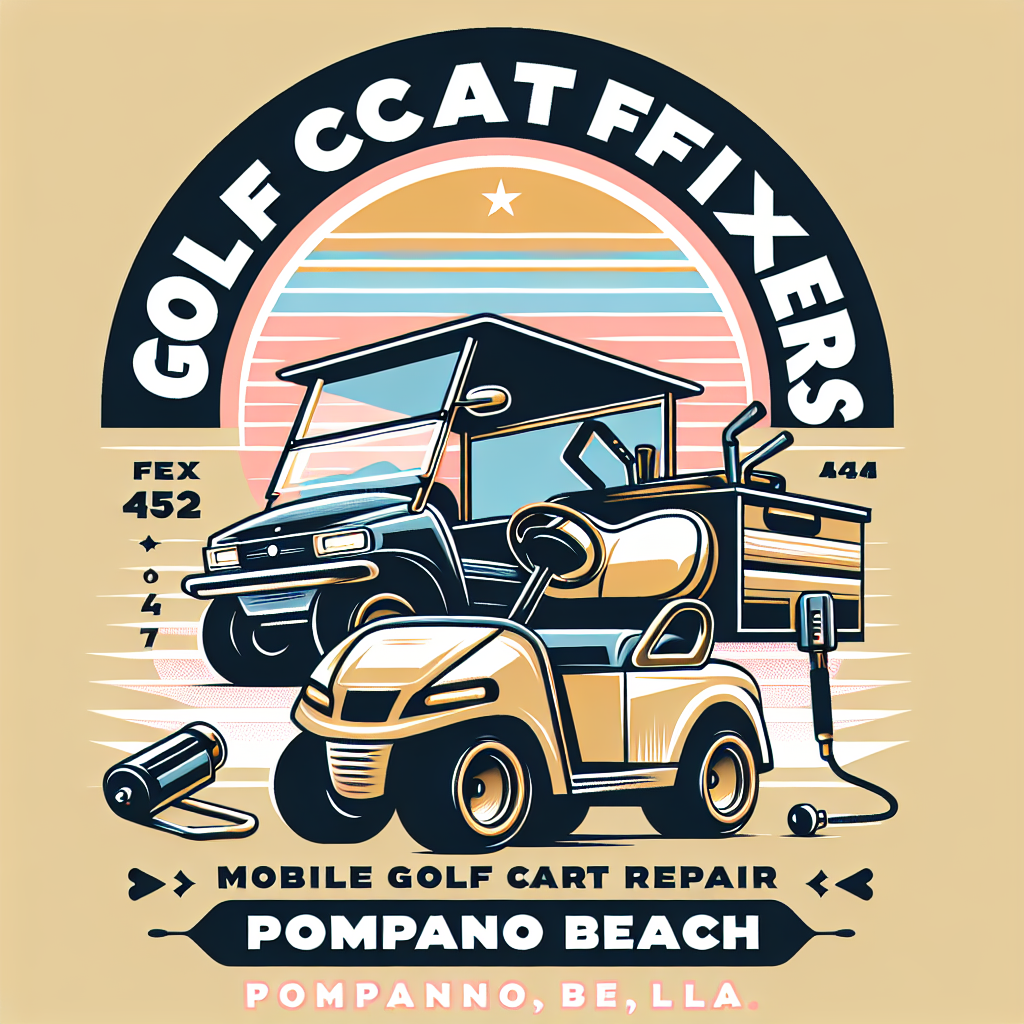 Top Rated Mobile Golf Cart Repair and golf cart tune-up shop in Pompano Beach, Broward County, Florida