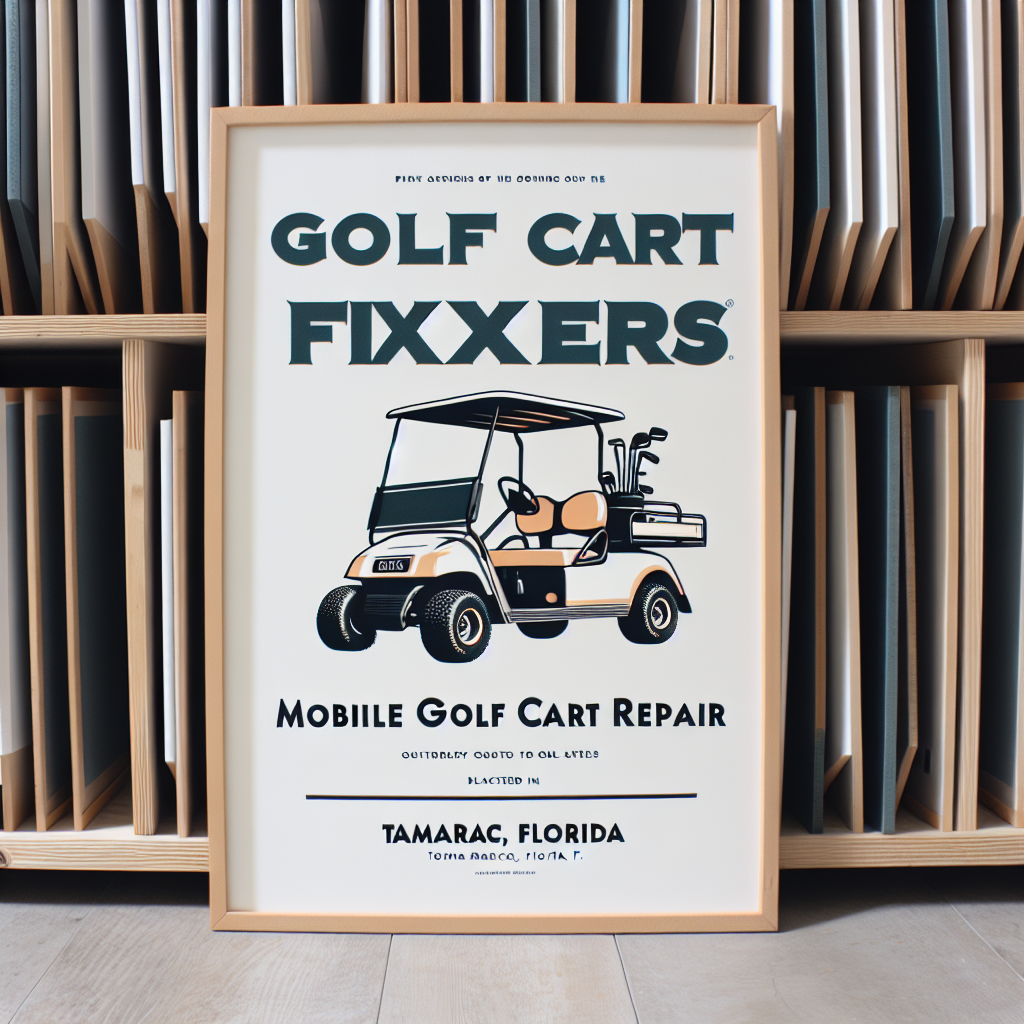 Top Rated Mobile Golf Cart Repair and golf cart tune-up shop in Tamarac, Broward County, Florida
