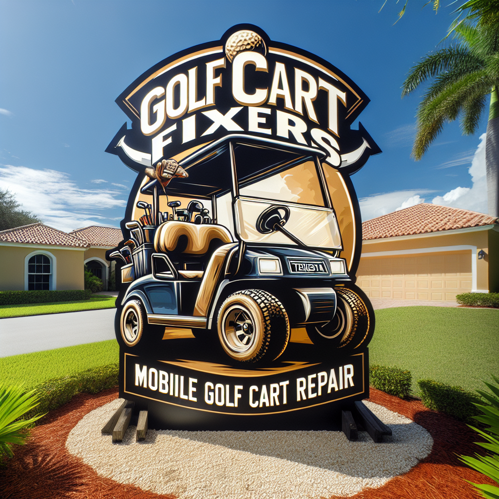 Top Rated Mobile Golf Cart Repair and golf cart tune-up shop in Tequesta, Palm Beach County, Florida