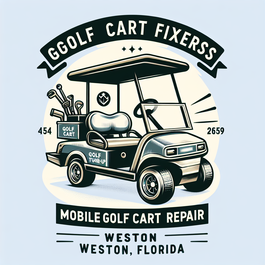 Top Rated Mobile Golf Cart Repair and golf cart tune-up shop in Weston, Broward County, Florida