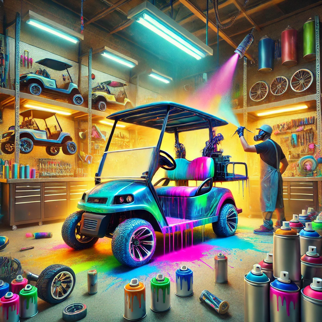 We install golf cart EcoBattery in Belle Glade, Palm Beach County, Florida